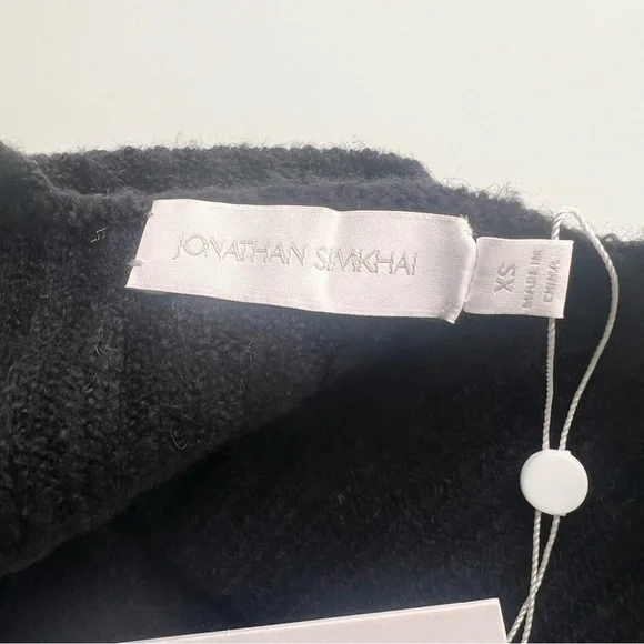 Jonathan Simkhai Black Knit Bralette - Picture 5 of 8